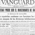 “La Vanguardia” antes y después de entrar las tropas franquistas en Barcelona (Enero de 1939)