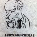 Grafitis en los tiempos de crisis