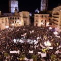 La protesta contra la política educativa de Camps colapsa las calles de Valencia