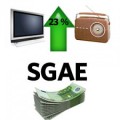 La SGAE cobró un 23% más a las televisiones y radios en 2007