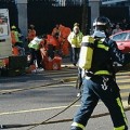 Acordonada la calle Serrano de Madrid por una posible amenaza terrorista
