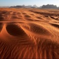 Un desierto rojo en Jordania