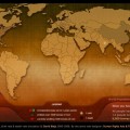 Mapa en tiempo real que te permite ver las personas que nacen o mueren