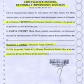 Una electora declara ante notario que un agente del PSOE le ofreció 45 euros por su voto y el de su hijo