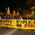 La manifestación anti Bolonia cambia de recorrido para esquivar a los Mossos