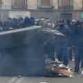 Una veintena de detenidos en Madrid por altercados entre antisistemas y grupos fascistas