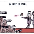 La foto oficial encuentro Zapatero-Obama [Humor]
