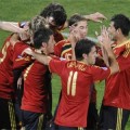 España gana en el primer partido de la Copa Confederaciones
