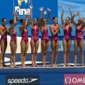 Vídeo del performance que ganó el oro para España en natación sincronizada en Roma (LED ZEPPELIN)