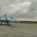 Piloto de caza SU-35UB eyectado a Mach 2 para una película rusa (ING)