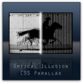 Ilusión óptica: Caballo que es movido por CSS