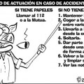 Protocolo en caso de accidente laboral  ( Humor )