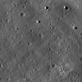 La sonda LRO ve rocas rodando y rebotando en la Luna (ING)