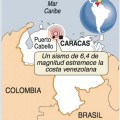 Fuerte terremoto en Venezuela