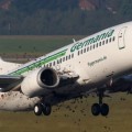 Boeing 737 succionando 200 pájaros en el despegue