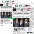 "El Mundo" digital cambia la portada para quitar a Gallardón