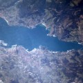 Vigo desde la Estación Espacial Internacional