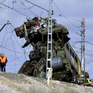 Accidente ferroviario en Arevalo, el maquinista ha fallecido