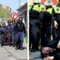Contundente carga policial: El tercer día de derribos en El Cabanyal se salda con dos heridos y dos detenidos