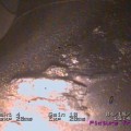 Fotografías de daños ocasionados por la ceniza volcánica a un Boeing F-18 Hornet