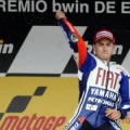 Victoria de Jorge Lorenzo en el Gran Premio de motociclismo de España