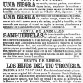Venta de esclavos en los anuncios clasificados de Cuba (1846)
