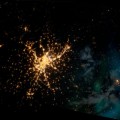 Madrid de noche desde la ISS