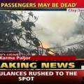 Se estrella un avión en la India con 165 pasajeros a bordo. [ENG]