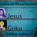 ¿Quién mola más, Jesús o Goku? [Humor]
