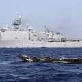 Doce barcos de guerra estadounidenses y uno israelí cruzan Suez en dirección al Mar Rojo