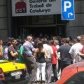 [CAT] CCOO intenta asaltar el local de CGT en Via Laietana
