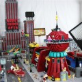 Réplica de la ciudad de Futurama, hecha con LEGOs [ENG]