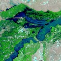 Las inundaciones en Pakistan vistas desde el espacio