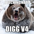 Los powers users contra el nuevo Digg