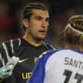 El portero del Barça Pinto simuló el silbido del árbitro para despistar a Santin