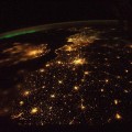 Espectaculares fotos nocturnas de la Tierra desde la Estación Espacial Internacional