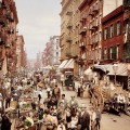 Una calle de Nueva York 110 años después