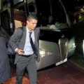 Apedrean el autocar del Real Madrid en Barcelona