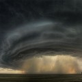 Ojo de la tormenta: La imagen asombrosa de una nube  'supercélula' enorme