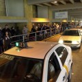 Los taxistas de Sevilla se quejan de los autobuses por su "competencia desleal" en sus tarifas al aeropuerto