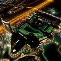 Dubái de noche desde el rascacielos más alto del mundo [ru]