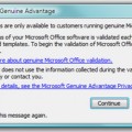 Microsoft  elimina el sistema de control Office Genuine Advantage [EN]
