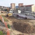 Destruyen 120 metros de calzada romana para asentar las vías del AVE en Reza Vella (Ourense)