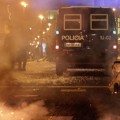 Disturbios en la Puerta del Sol contra el "pensionazo"