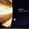 Cómo se verían otros planetas si estuvieran a la misma distancia de la Luna