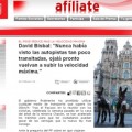 Bisbal 'explica' en la web del PSOE la reducción de la velocidad en carretera