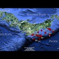 Animación gráfica de los terremotos de Japón