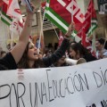 Los estudiantes españoles claman por un futuro digno