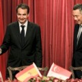 Zapatero: "España es un poderoso transatlántico. Estad tranquilos"