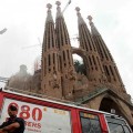 Declarado un incendio en la Sagrada Família